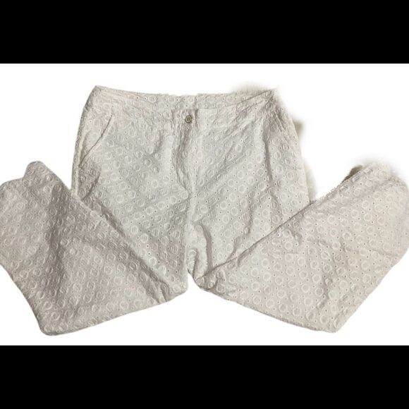 Lulus Pants - Lace eyelet design capris